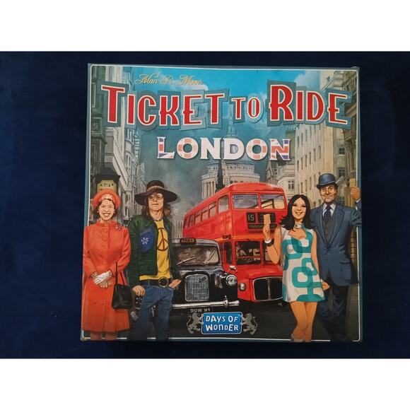 Ticket to Ride London Board Game by Alan Moon NEW - Picture 1 of 4